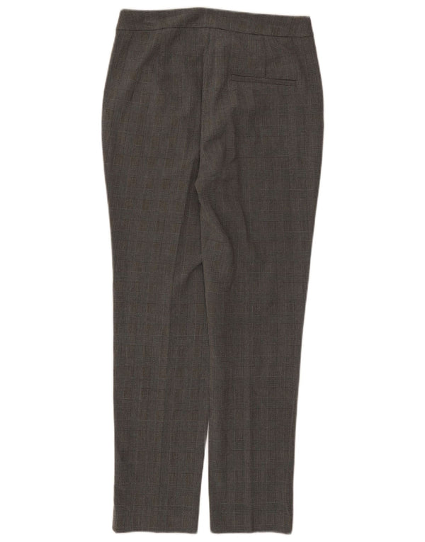 Γυναικείο Slim Suit Παντελόνι Zara Small W26 L27 Grey Check Polyester