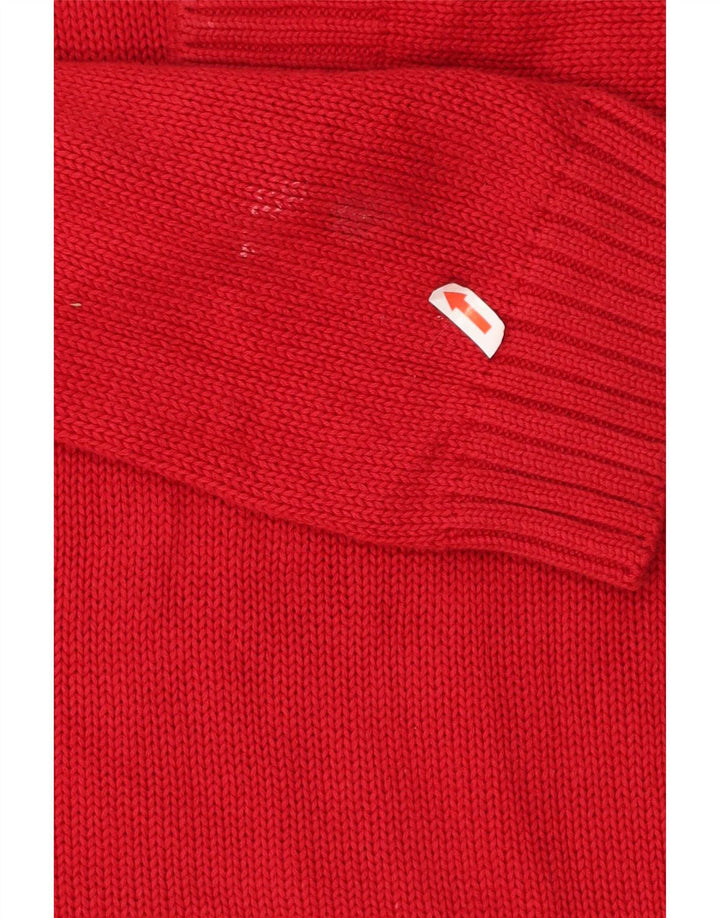 Ανδρικό πουλόβερ Chaps Boat Neck Jumper XL Red Cotton