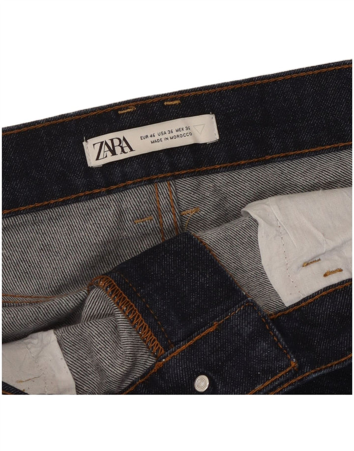 Zara Ανδρικό Slim Jeans EU 46 XL W36 L31 Navy Blue