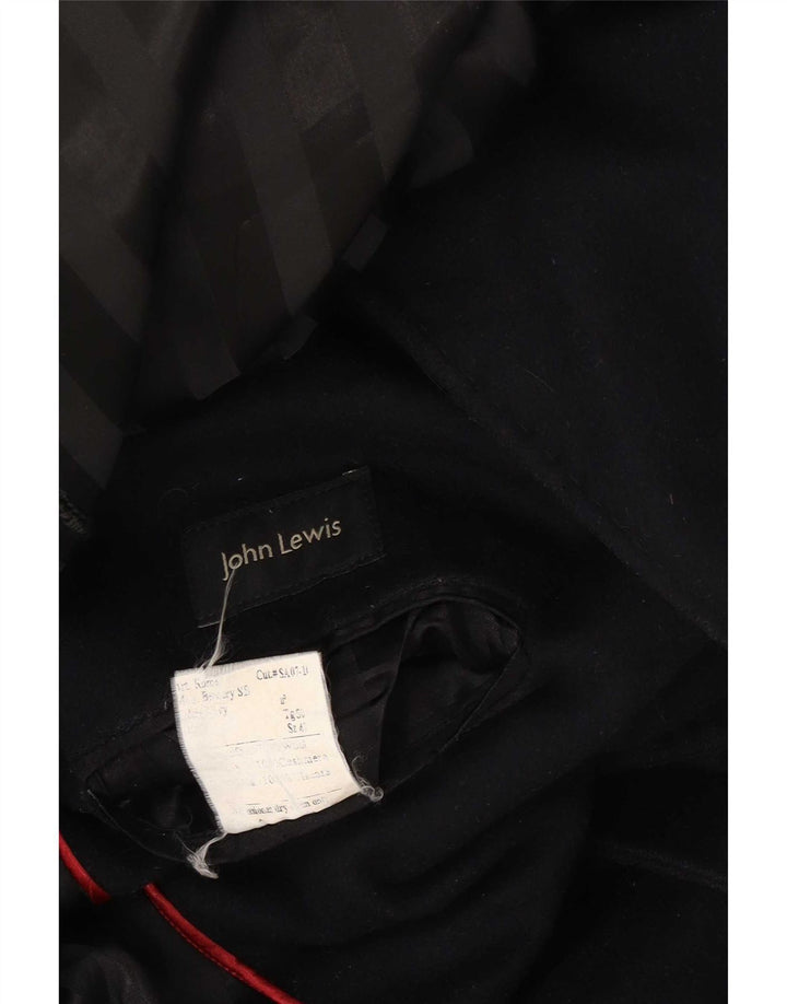 Ανδρικό πανωφόρι John Lewis UK 40 Large Navy Blue Wool