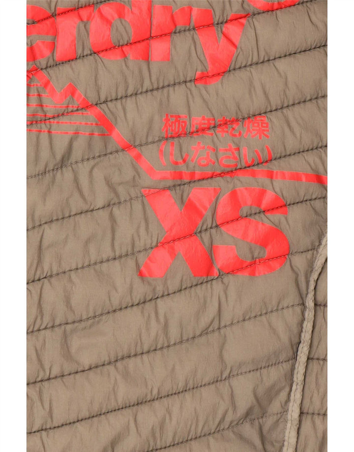 Superdry γυναικείο μπουφάν με επένδυση UK 6 XS Khaki Nylon