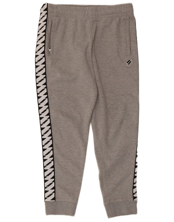 Ανδρική φόρμα γραφικής Superdry Παντελόνι Joggers Medium Grey Colourblock
