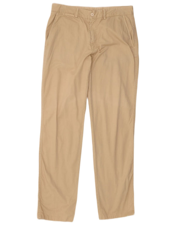 Ανδρικό ίσιο παντελόνι Chino Avirex W34 L33 Μπεζ βαμβακερό