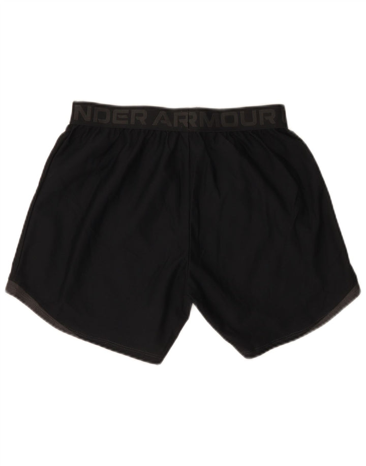 Γυναικείο γραφικό αθλητικό σορτς Under Armour UK 10 μικρό μαύρο πολυεστέρα