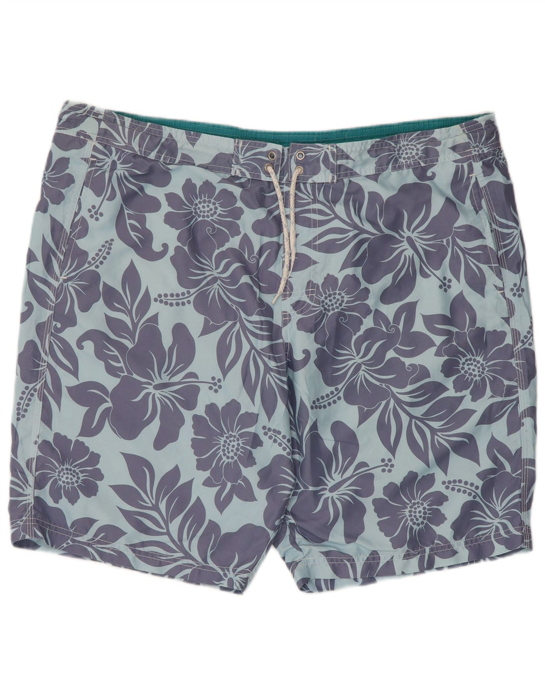 Ανδρικά σορτς κολύμβησης Marks & Spencer XL Blue Floral Polyester