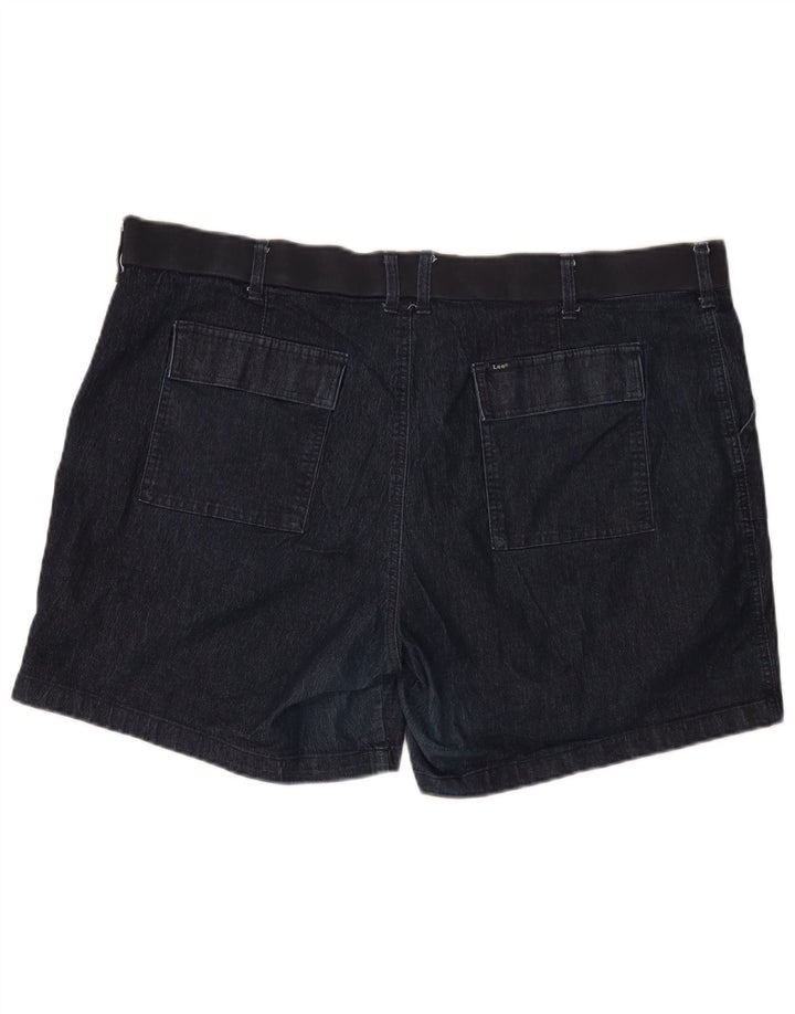 LEE Γυναικείο τζιν σορτς βερμούδα US 22 3XL W40 Navy Blue
