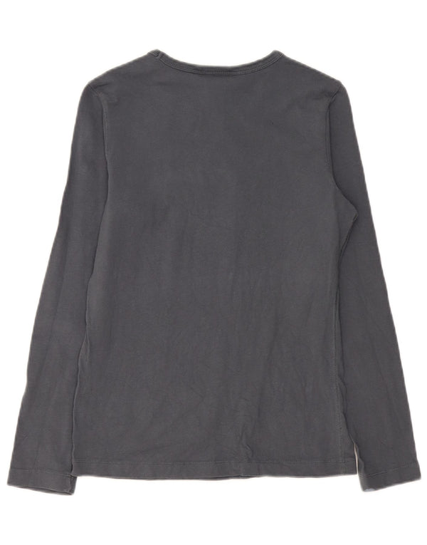 Champion Womens Heritage Classics Graphic Top μακριά μανίκια UK 12 Medium Grey