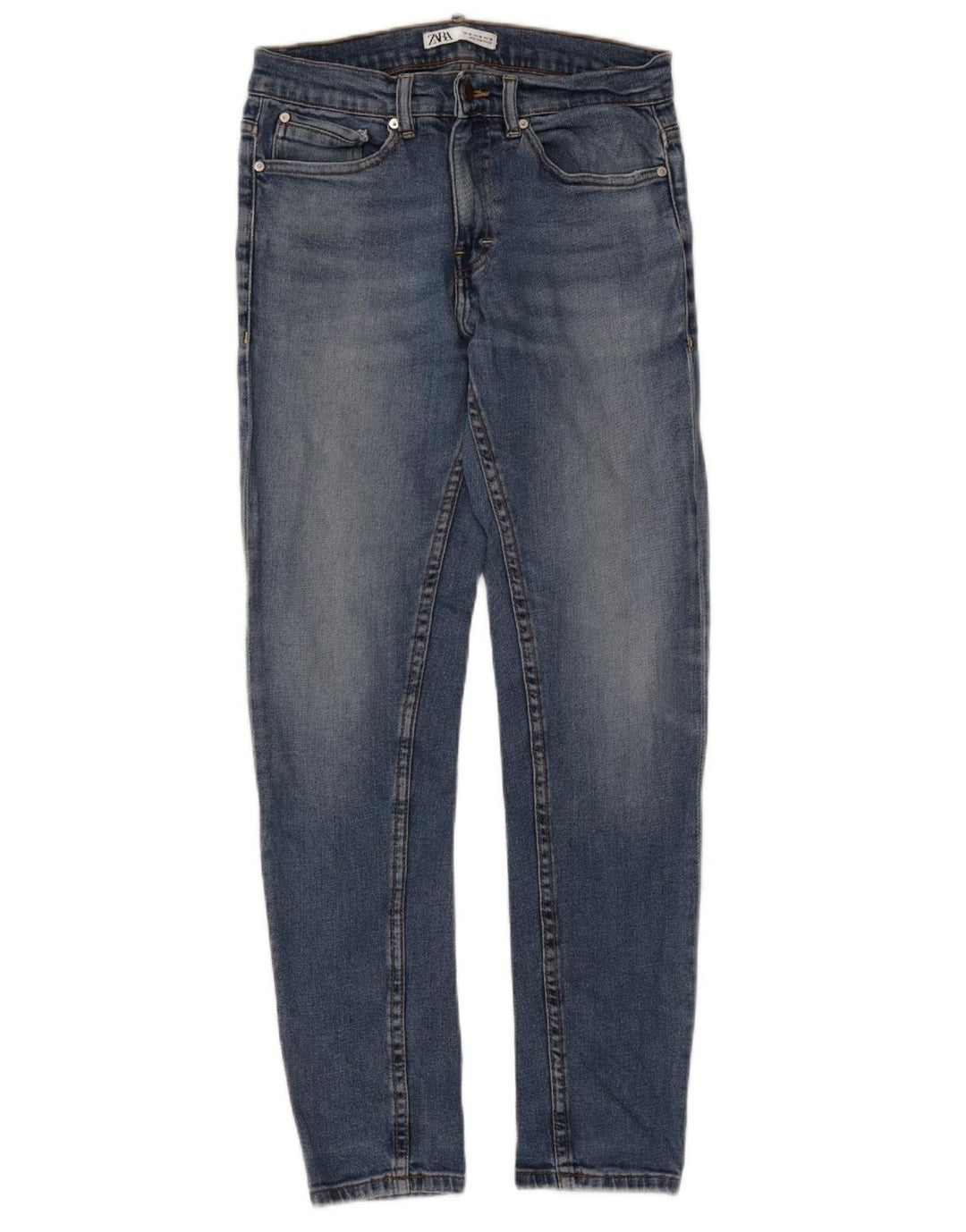 ZARA Ανδρικό Slim Jeans EU 38 Small W30 L30 Blue