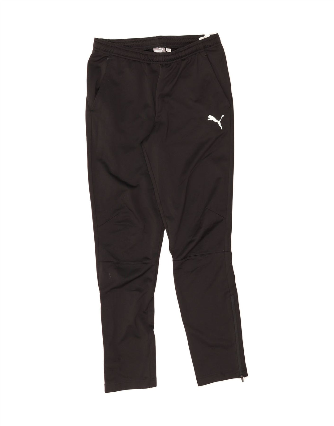 PUMA Mens Tracksuit Trousers Medium  Black Polyester Vintage Puma and Second-Hand Puma from Messina Hembry 