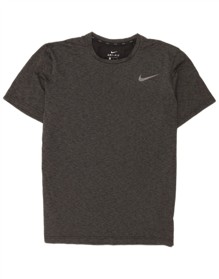 Ανδρικό μπλουζάκι Nike Dri Fit Τοπ με μεγάλο γκρι πολυεστέρα