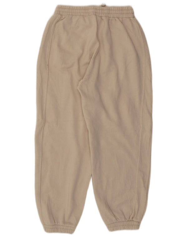 Zara Γυναικεία φόρμα παντελόνι Joggers UK 12 Βαμβακερό μεσαίο μπεζ