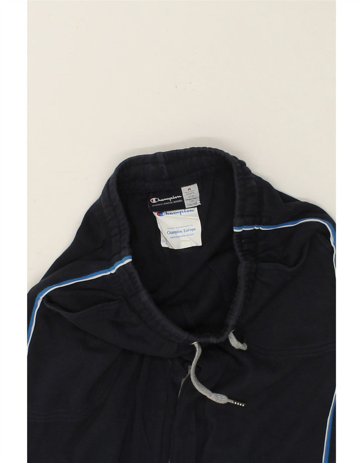 CHAMPION Boys Tracksuit Trousers Joggers 9-10 Years Medium Navy Blue Vintage Champion and Second-Hand Champion from Messina Hembry 