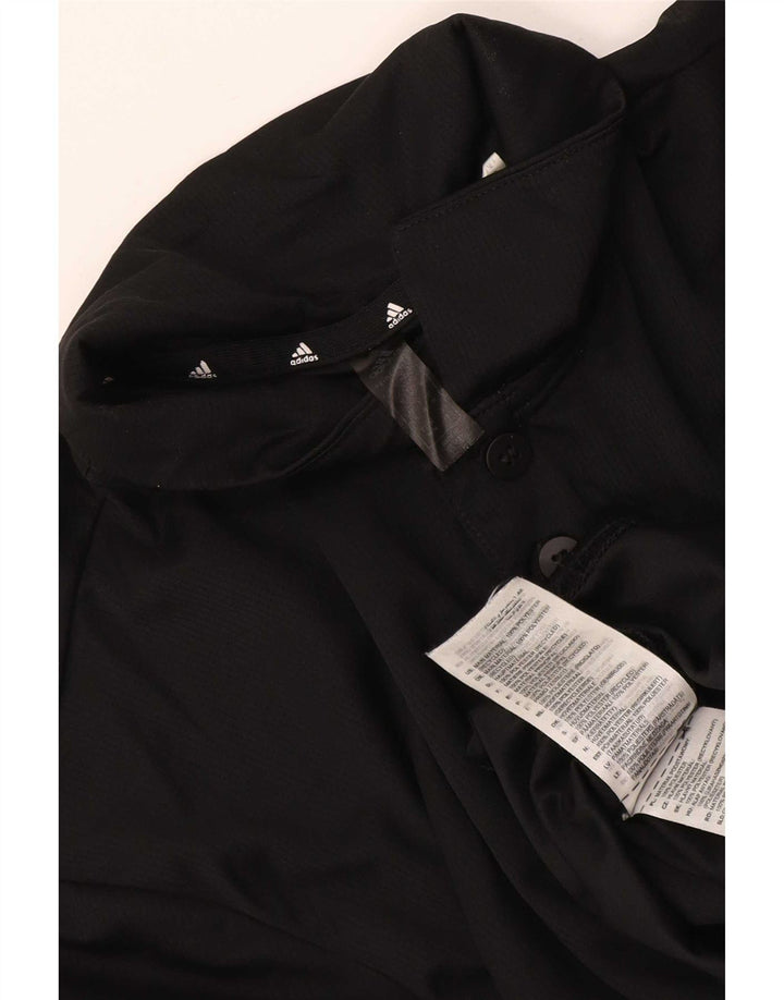 Adidas Ανδρικό πουκάμισο Aeroready Polo Medium Μαύρο Πολυεστέρας