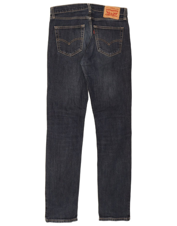 Levi's Mens 511 Slim Jeans W32 L34 Navy Blue Cotton
