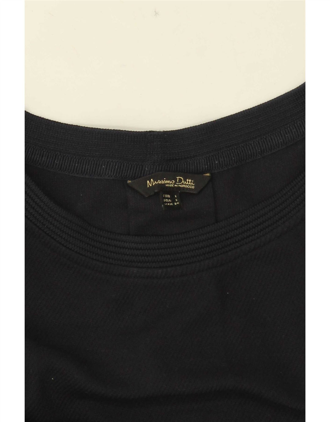 Massimo Dutti Γυναικείο Μακρυμάνικο UK 16 Large Navy Blue