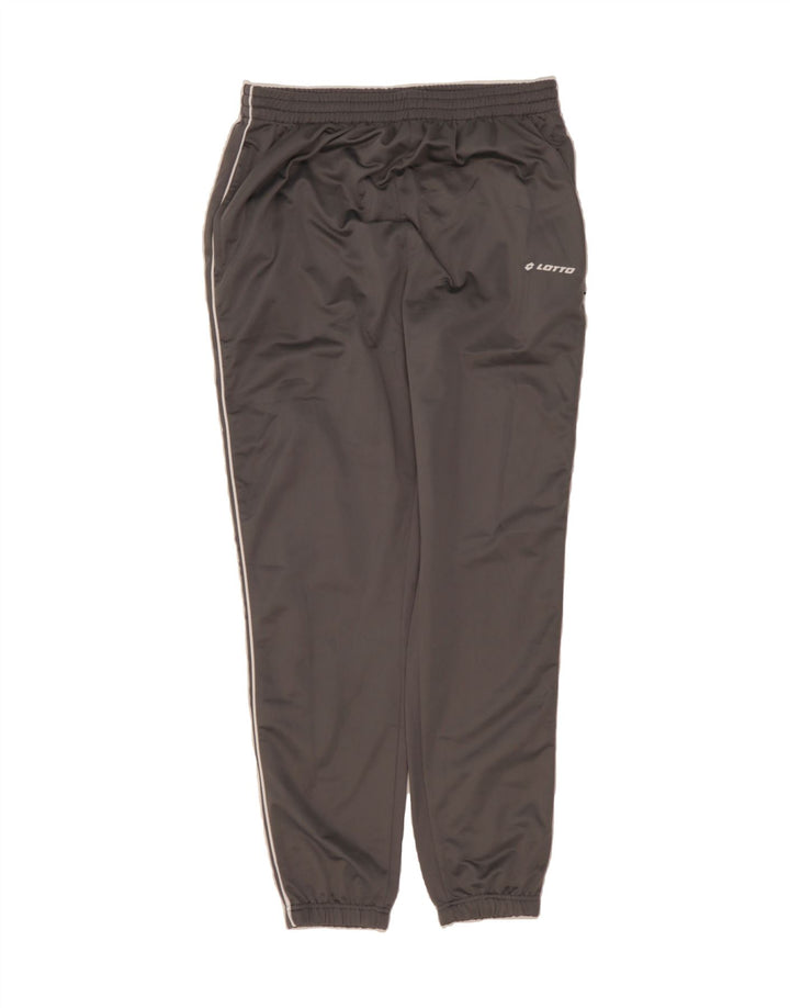 LOTTO Mens Tracksuit Trousers Joggers Large  Grey Polyester Vintage Lotto and Second-Hand Lotto from Messina Hembry 