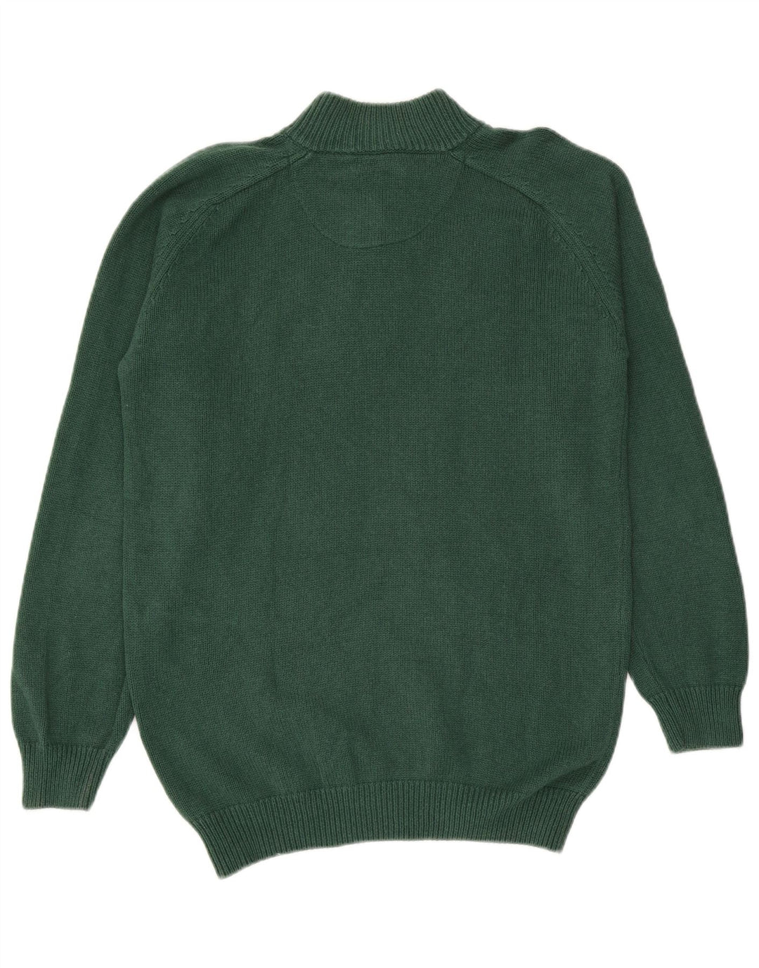 Massimo Dutti Ανδρικό πουλόβερ με λαιμό με κουμπιά, μεσαίο βαμβακερό