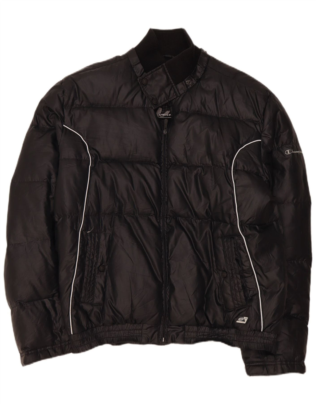 Champion Ανδρικό μπουφάν με επένδυση UK 44 2XL μαύρο πολυεστέρα