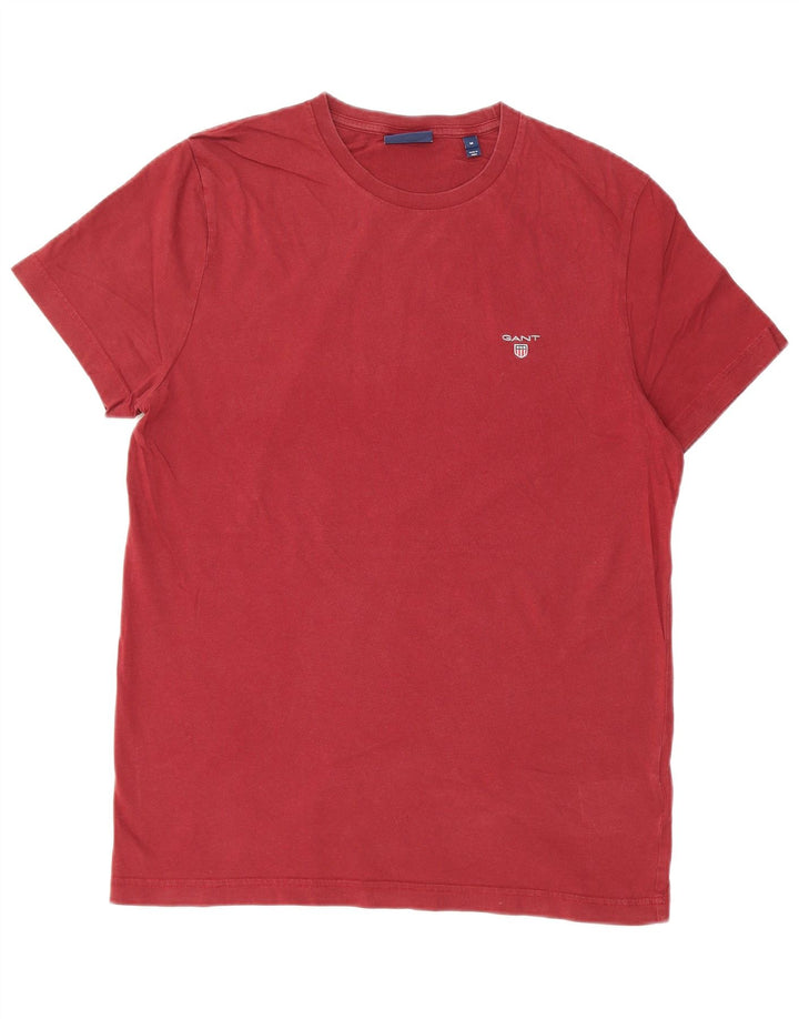 Gant Γυναικείο T-Shirt Τοπ μεσαίο βαμβακερό μπορντό