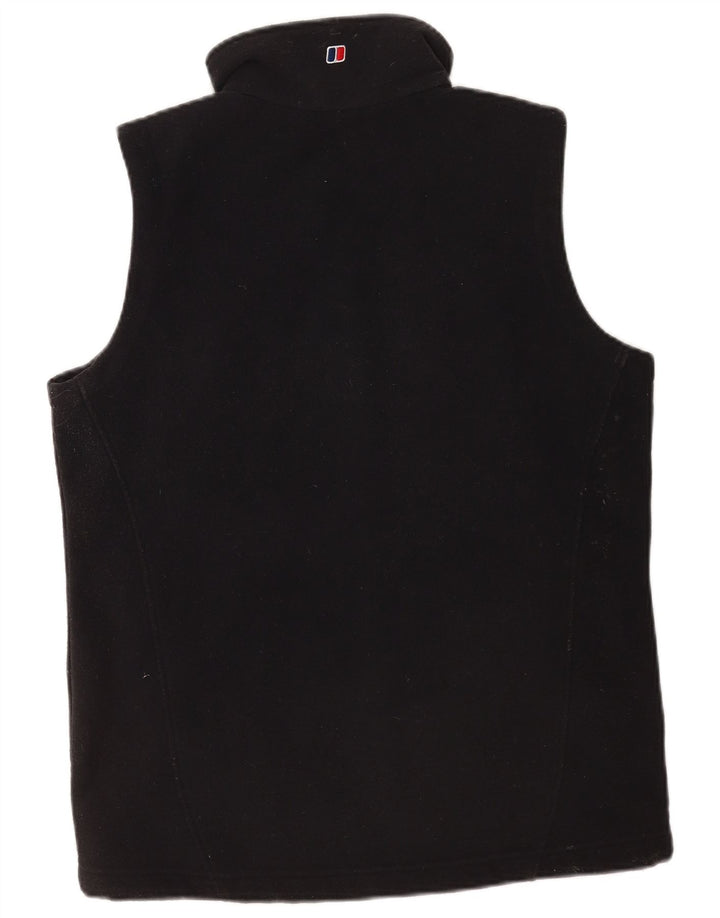 Berghaus Womens Fleece Gilet UK 14 Large Black Polyester