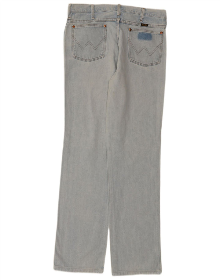 Ανδρικό τζιν Wrangler ίσιο W33 L34 Μπλε βαμβακερό