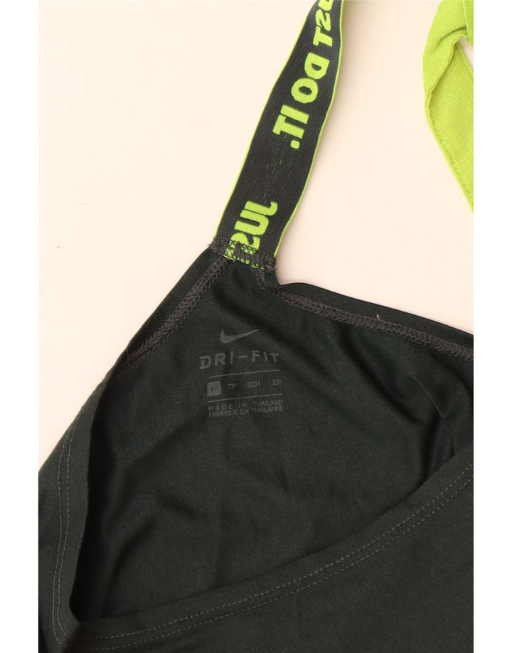 Nike Γυναικείο Γραφικό Γιλέκο UK 6 XS Μαύρο