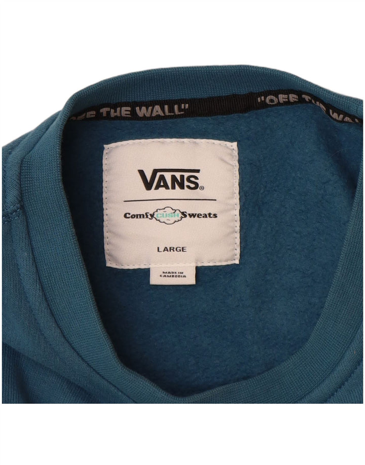 Ανδρικό φούτερ VANS Jumper μεγάλο μπλε βαμβακερό