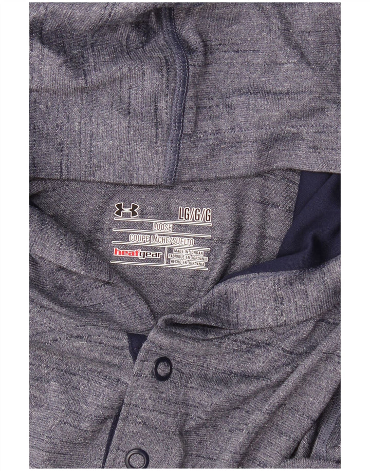 UNDER ARMOR Ανδρική θερμοθήκη με κουκούλα με μακρυμάνικο μπλουζάκι