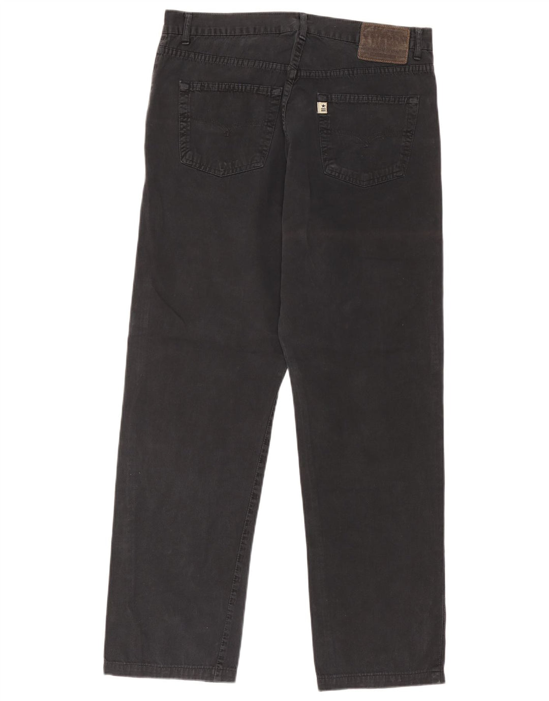 Uniform Ανδρικό ίσιο τζιν W36 L30 μαύρο βαμβακερό