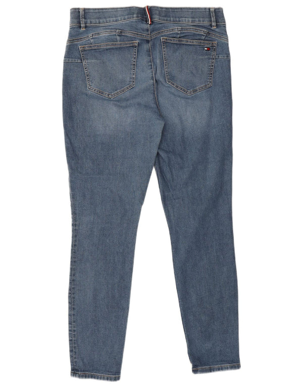 TOMMY HILFIGER Γυναικείο Skinny Jeans US 10 Large W33 L28 Μπλε βαμβακερό