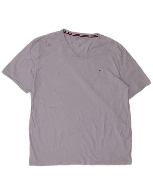 Ανδρικό T-Shirt Tommy Hilfiger Top 2XL Μπλε βαμβακερό