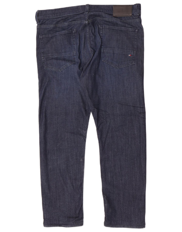 Tommy Hilfiger Mens Bleecker Stretch Slim Jeans W36 L27 Navy Blue