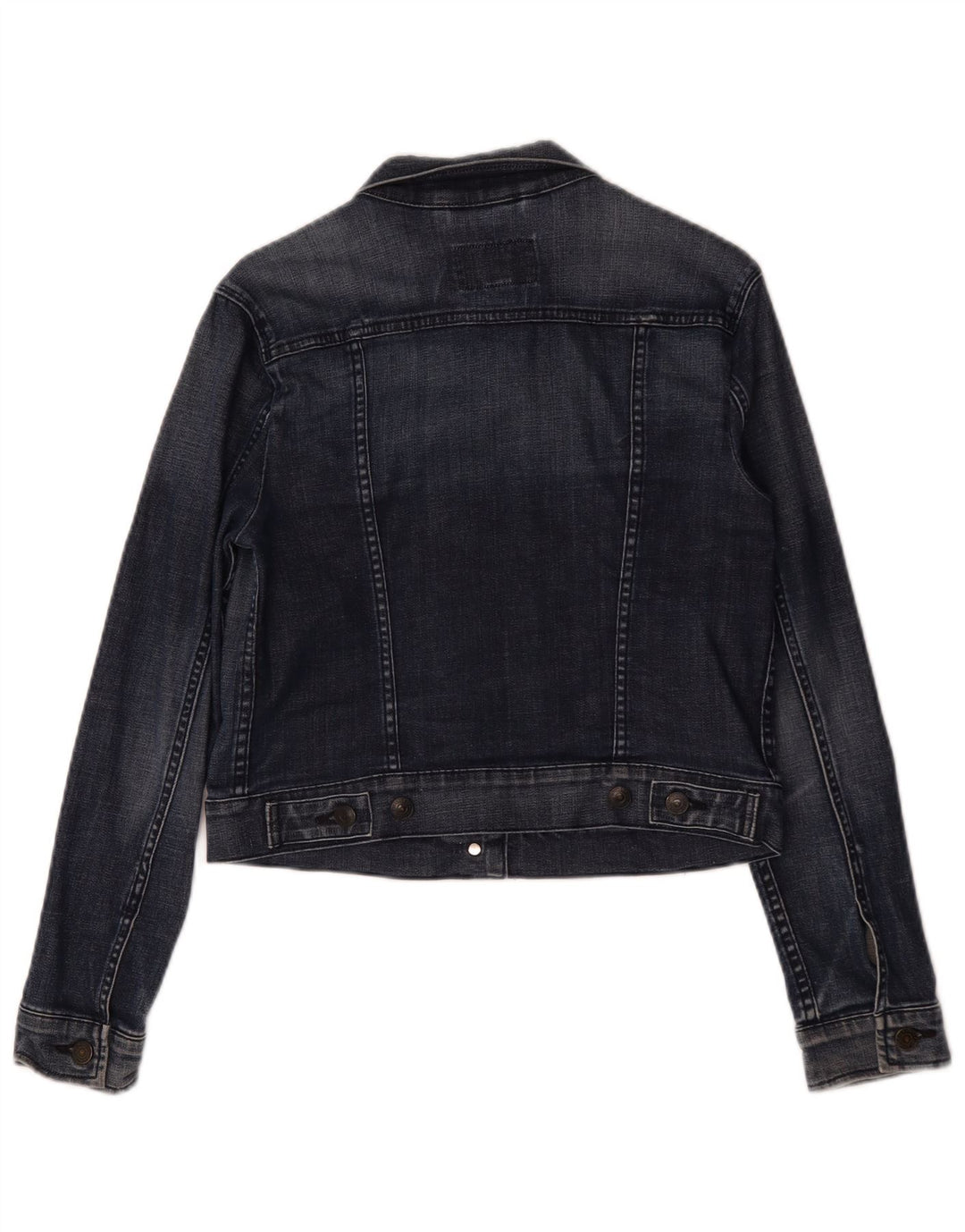 Γυναικείο τζιν μπουφάν Levi's Crop UK 12 Medium Navy Blue Cotton