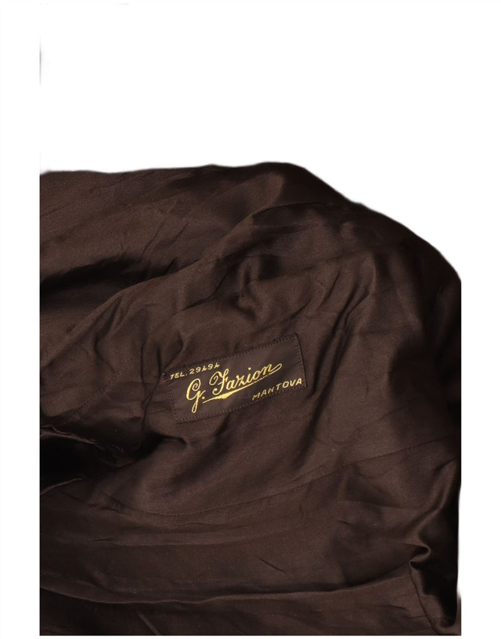 Vintage Γυναικείο Πανωφόρι από Faux Fur UK 12 Medium Black