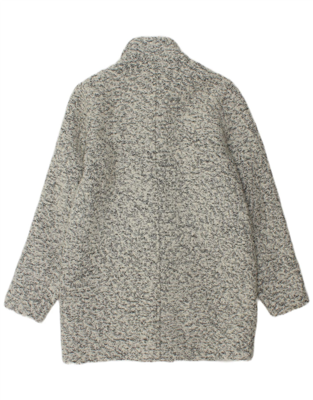 Abercrombie & Fitch γυναικείο πανωφόρι UK 10 Small Grey Flecked Wool