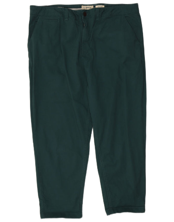 Fat Face Γυναικείο παντελόνι Chino UK 18 XL W40 L25 Πράσινο βαμβακερό