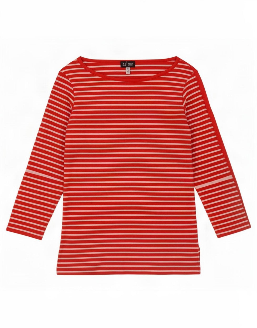 Armani Jeans Γυναικείο τοπ 3/4 μανίκι UK 10 Small Red Ride