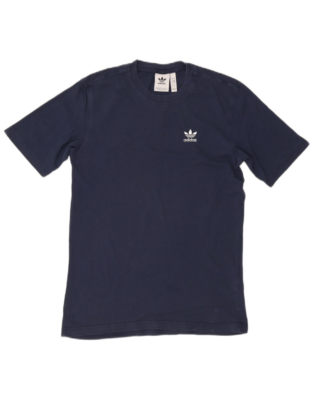 Ανδρικό T-Shirt Adidas Top Small Navy Blue από βαμβάκι