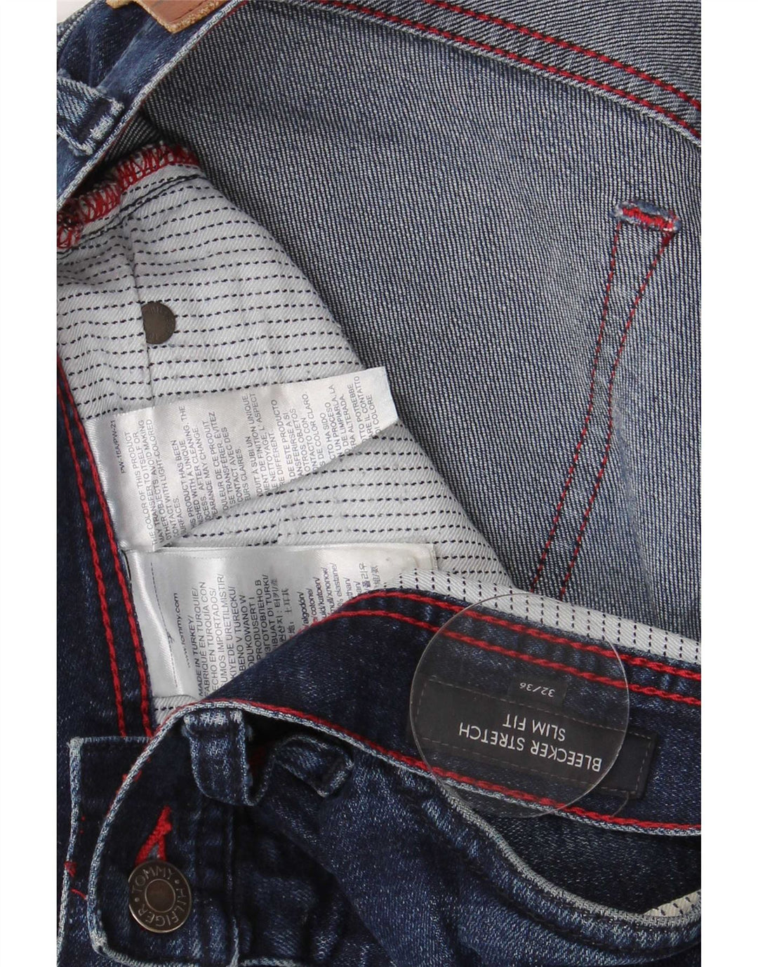 Tommy Hilfiger Γυναικείο Bleecker Slim Jeans W13 L28 Blue Cotton