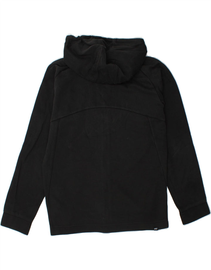 PUMA Mens Zip Hoodie Sweater Small Black Cotton Vintage Puma and Second-Hand Puma from Messina Hembry 