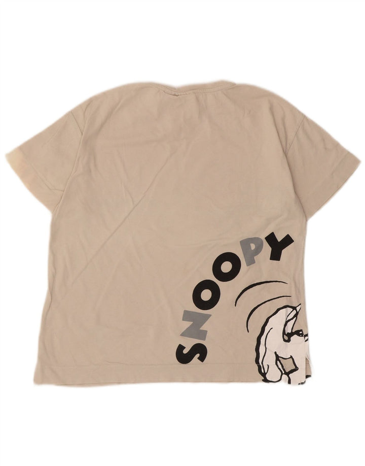 Zara Boys Graphic T-Shirt Top 9-10 Years Off White