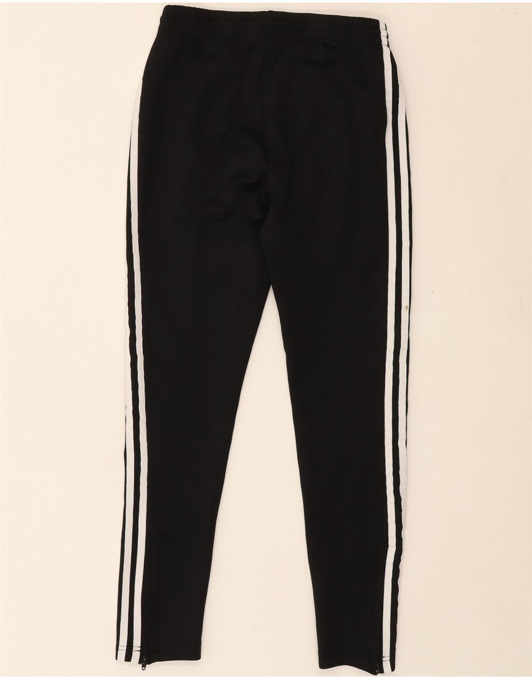 ADIDAS Womens Tracksuit Trousers UK 8 Small  Black Polyester Vintage Adidas and Second-Hand Adidas from Messina Hembry 