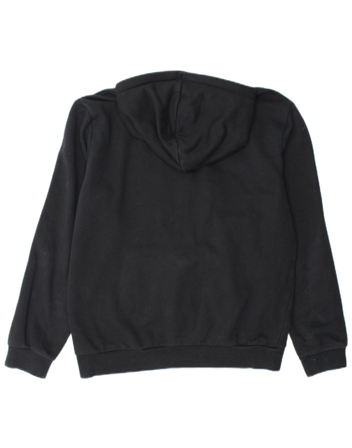 Ανδρικό γραφικό κουκούλα PUMA, μεσαίο μαύρο βαμβακερό