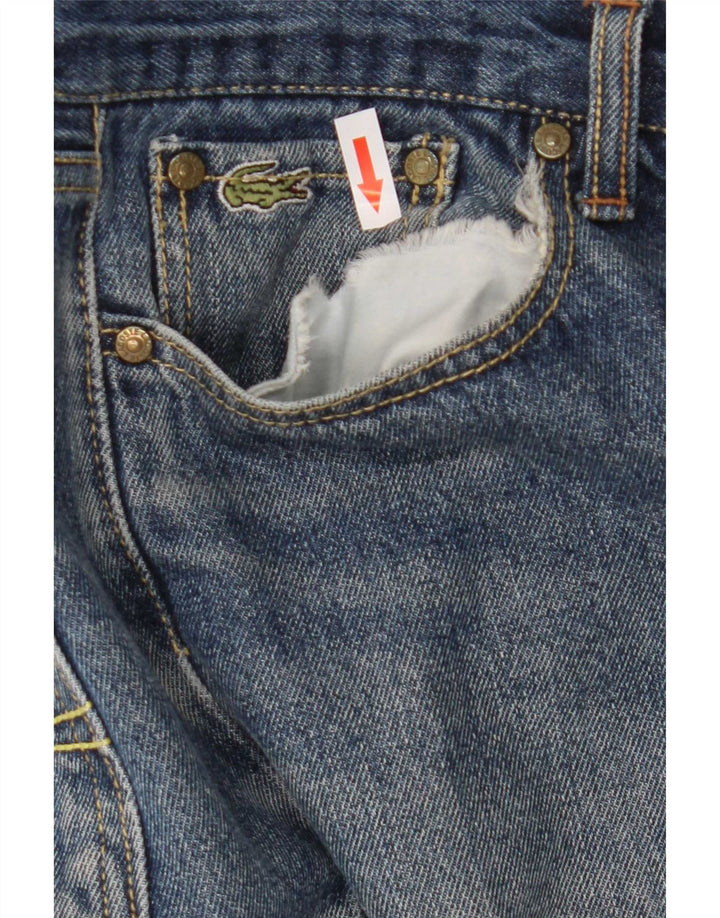Ανδρικό τζιν Lacoste ίσιο W36 L30 Μπλε βαμβακερό