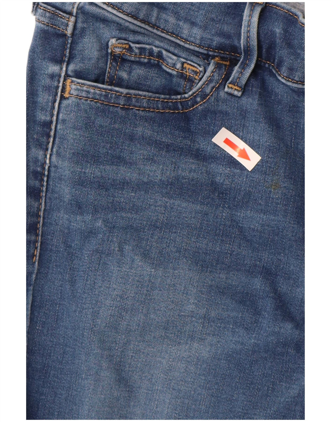 LEVI'S Γυναικείο 710 Super Skinny Jeans W26 L28 Μπλε Βαμβακερό