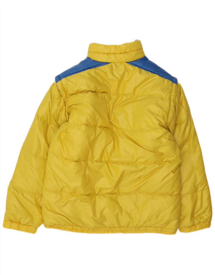 Ανδρικό μπουφάν Trissi με επένδυση IT 50 Large Yellow Colourblock Nylon