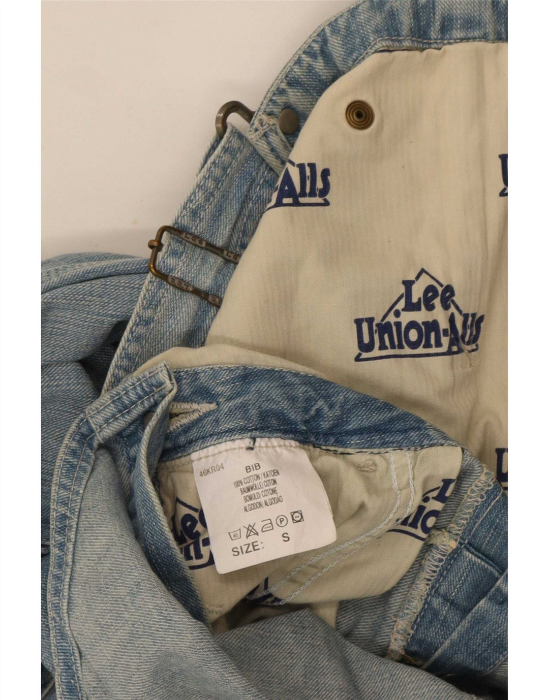 Lee Mens Dungarees Jeans Small W32 L30 Μπλε βαμβακερό