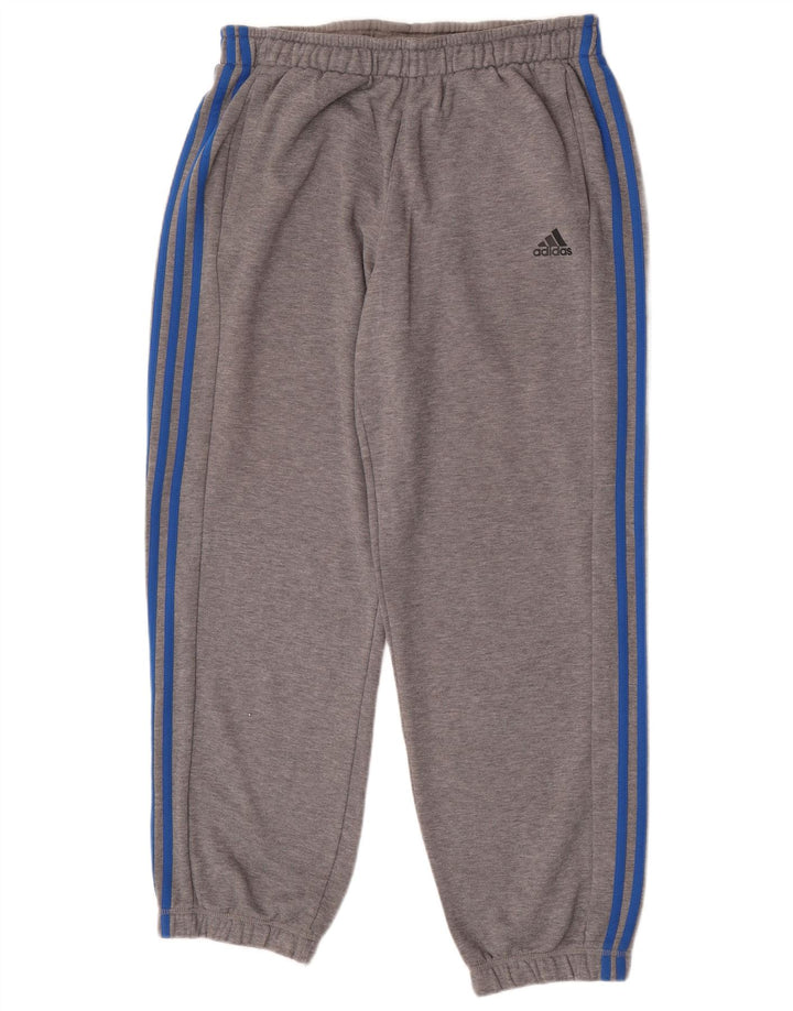 Adidas Ανδρική φόρμα Climalite Παντελόνι Joggers Large Grey Polyester