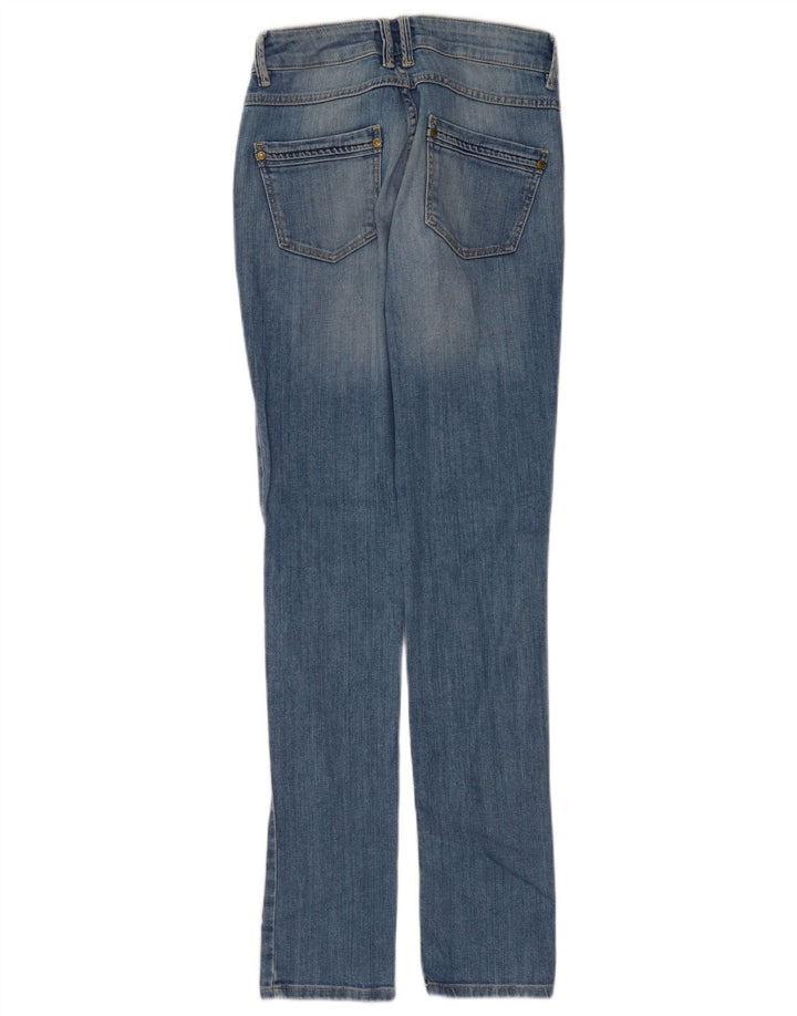 Massimo Dutti Γυναικείο Slim Jeans W26 L32 Μπλε βαμβακερό