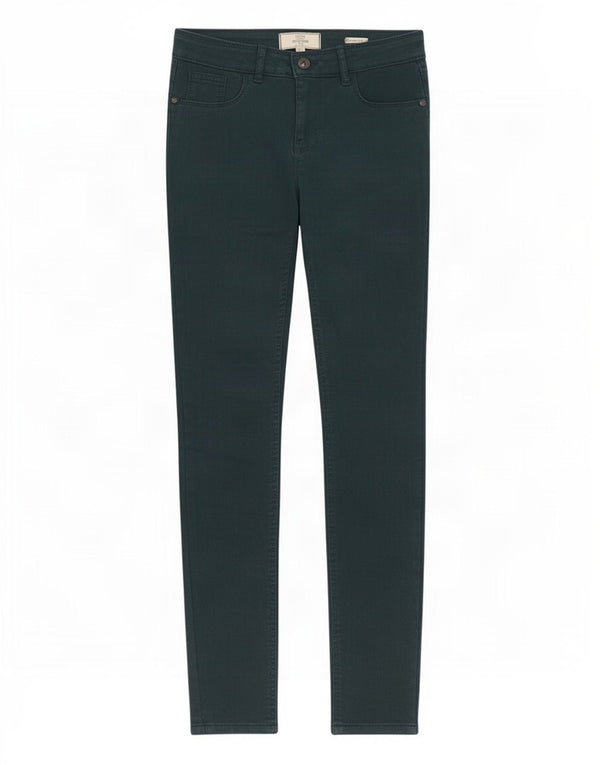 Fat Face Γυναικείο Jegging Jeans UK 8 Small W27 L29 Πράσινο βαμβακερό